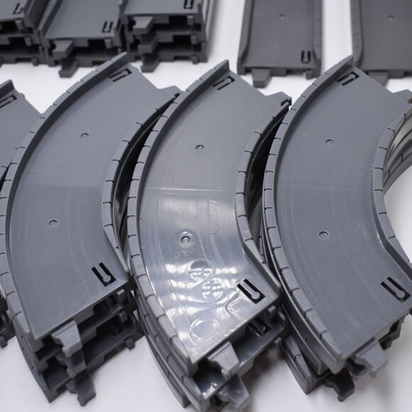 Gray Road Plastic Track Tomy 1993 Thomas the Tank Engine TOMY Trackmaster x 24 - Picture 7 of 8